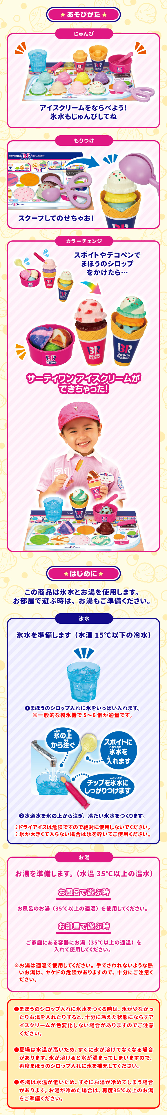 かえちゃOh‼　まほうのサーティワン アイスクリーム
