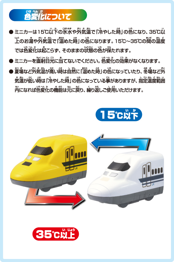 おふろDEミニカー 923系ドクターイエロー700系新幹線(1個)