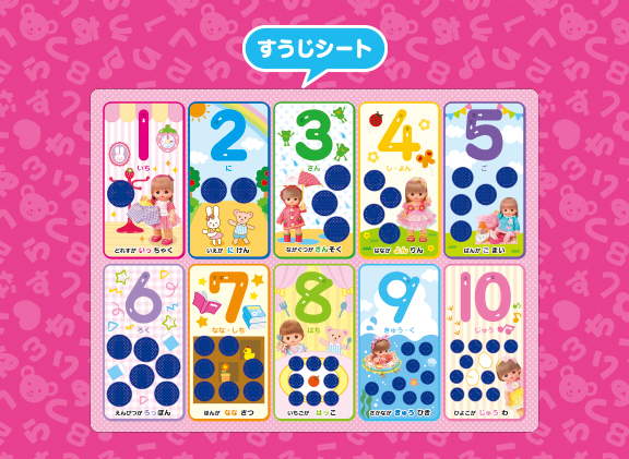 こたえがでてくる！おふろでスタディ　メルちゃん
