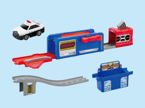 おふろDEミニカージョイント　緊急出動！パトカー＆シューターセット