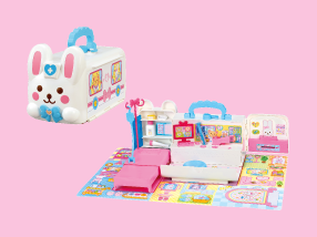 ピピピでしんだん！おしゃべりいっぱい♪うさぎさんきゅうきゅうしゃ